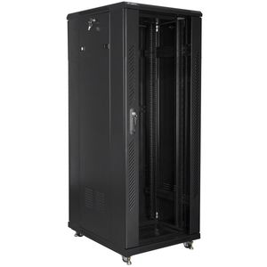 Armario Rack 19" de pie 32U F800 600x800x1603mm negro Lanberg