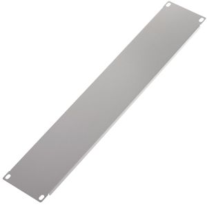 Panel ciego de 2U para armario rack 19" Tapa blanca