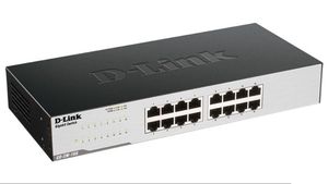 Switch D-Link GO-SW-16G 16p. Gigabit full duplex auto MDI/MDI-X sobremesa