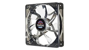 Ventilador Enermax TB Vegas Duo, 120mm, LED's, 2 colores, controlador de velocidad