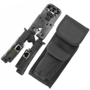 Herramienta crimpadora con comprobador de cables RJ9 RJ11 RJ12 RJ45