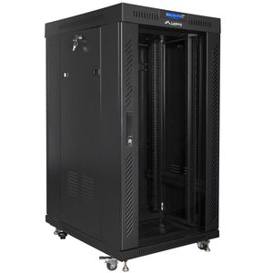 Armario Rack 19" de pie 22U F800 800x800x1216mm negro Lanberg