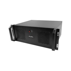Caja Rack de Lanberg SC01-3504-10B de 4U color negro con 2 ventiladores 2.5/3.5"
