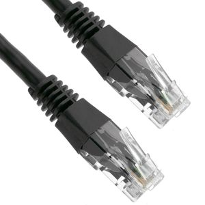 Cable de red ethernet Cat. 6 UTP de 3 m de color negro