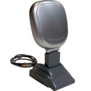Antena WiFi de panel plano orientable magnética de 2.4 GHz y 6 dBi