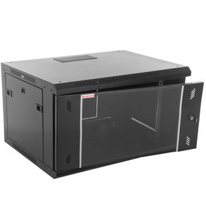 Armario rack mural 19'' 4U 600x300x283 mm de pared SOHORack de RackMatic de color negro RAL 9005