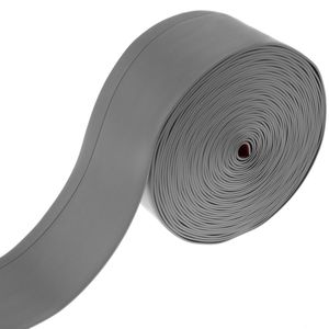 Rodapié flexible autoadhesivo 70 x 20 mm. Longitud 10 m gris