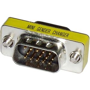 Mini Adaptador VGA (HD15M-HD15H)