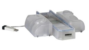 Soporte y sistema de ventilación para Wii transparente