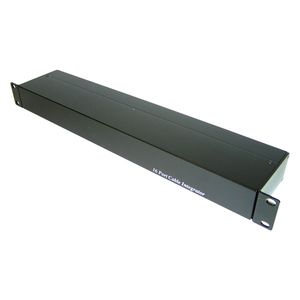 Cable concentrador UTP rack 19" de 16 RJ45 a 4 RJ45 con DC TDP016