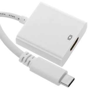Conversor de USB-C macho a vídeo HDMI-A 4K hembra