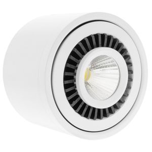 Foco LED de superficie Lámpara COB 9W 220VAC 3000K blanca 85mm