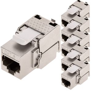 Keystone RJ45 hembra TB110 Cat. 6 FTP pack de 6 unidades