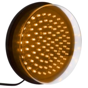 Luz LED para semáforo IP65 200mm de 220VAC amarillo