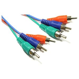 Cable Vídeo RGB 3xRCA (M/M) 20m