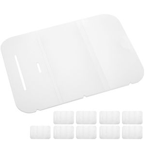 Funda protectora plegable porta mascarillas compatible con KN95 FFP2 10 unidades