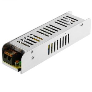 Fuente de alimentación industrial 12VDC 5A. Tamaño 40 x 159 x 32 mm