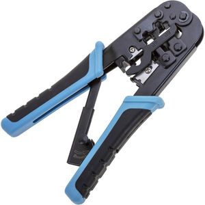 Herramienta crimpadora cortadora peladora para RJ45 RJ12 RJ11 RJ9 8P8C 6P6C 6P4C 4P4C