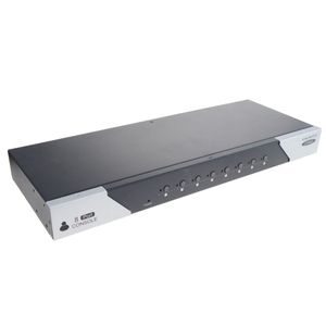 Conmutador KVM USB y PS2 de 8 puertos 1U