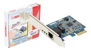 Tarjeta de red Longshine Gigabit PCI-E con bajo perfil