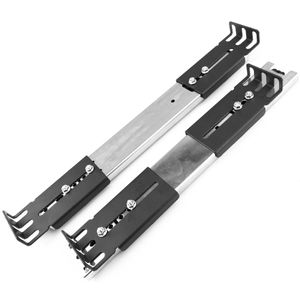 Guías laterales telescópicas de 300 mm extensibles para caja rack 19" IPC