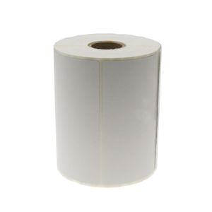 Rollo bobina de 700 etiquetas adhesivas para impresora transferencia térmica 101.6x50.8mm