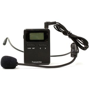 Transmisor y receptor de audioguía
