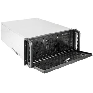 Caja rack 19" IPC ATX 4U 9x5.25" fondo 540mm