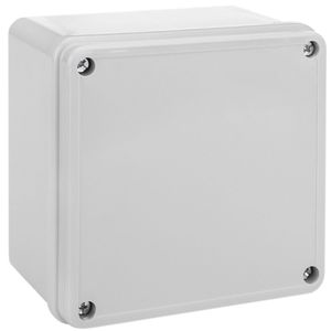 Caja de superficie cuadrada IP44 libre de halógenos LSZH 120x120x70mm