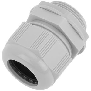 Prensaestopas de poliamida M25x1.5/15 gris claro