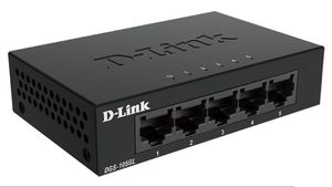 Switch 5p. D-Link DGS-105GL 10/100/1000Mbps Gigabit metal