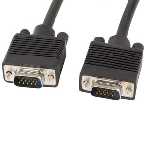Cable VGA macho a macho 3 m negro de Lanberg CA-VGAC-10CC-0030-B