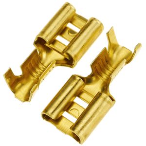 Terminal Faston Hembra 6.3 mm Pack de 100 uds