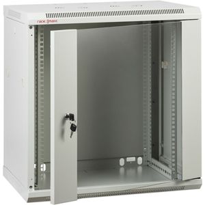 Armario Rack 19" Mural 12U 600x450x639mm Gris Claro RAL 7035 SOHOrack