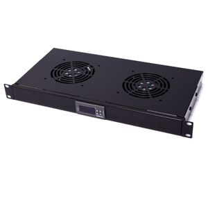 Kit de ventilación con termostato para armario rack 19" de 2 ventiladores de 120mm