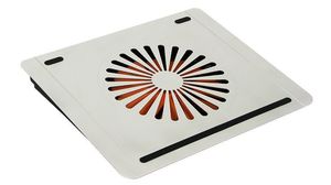 Base refrigeradora en plástico con hub 4 x USB 2.0 25dBA Gris