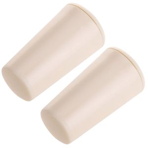 Tope de persiana de 40mm en color marfil