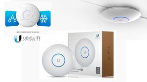 Punto de acesso Unifi UAP AC PRO 2.4Ghz 450Mbps/5Ghz 1300Mbps 802.11ac MIMO