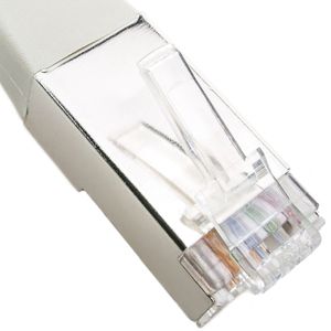 Cable de red ethernet RJ45 LSHF FTP Cat.6 gris 1,5m