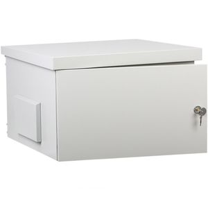 Armario rack 19" para exterior IP55 de 4U blanco SOHORack GO 600x600x330 mm