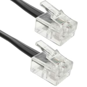 Cable Telefónico 4-Hilos RJ11 (1m)